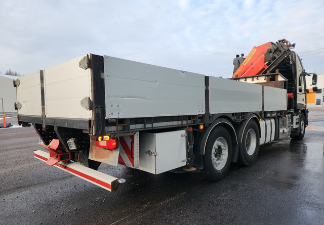 Volvo FMX - משאית צד נופל/ שטוחה, משאית מנוף: תמונה 5 Volvo FMX - משאית צד נופל/ שטוחה, משאית מנוף: תמונה 5