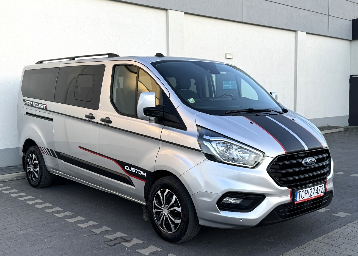 כלי רכב מסחרי קומבי Ford Transit Custom 2.0 170KM Rok 2021 8 osobowy FV23 Salon PL Zadbany Super STAN: תמונה 16 כלי רכב מסחרי קומבי Ford Transit Custom 2.0 170KM Rok 2021 8 osobowy FV23 Salon PL Zadbany Super STAN: תמונה 16