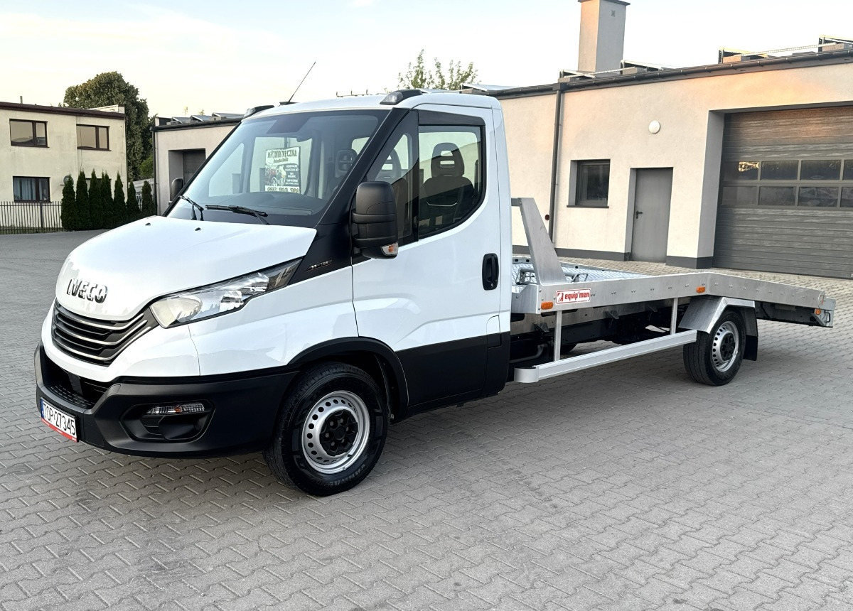 Iveco Daily 3.0 160KM Rok 2022 55 tys km przebiegu AUTOLAWETA Najazd laweta - משאית הובלה אוטומטית: תמונה 2 Iveco Daily 3.0 160KM Rok 2022 55 tys km przebiegu AUTOLAWETA Najazd laweta - משאית הובלה אוטומטית: תמונה 2