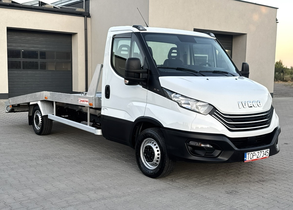 Iveco Daily 3.0 160KM Rok 2022 55 tys km przebiegu AUTOLAWETA Najazd laweta - משאית הובלה אוטומטית: תמונה 1 Iveco Daily 3.0 160KM Rok 2022 55 tys km przebiegu AUTOLAWETA Najazd laweta - משאית הובלה אוטומטית: תמונה 1