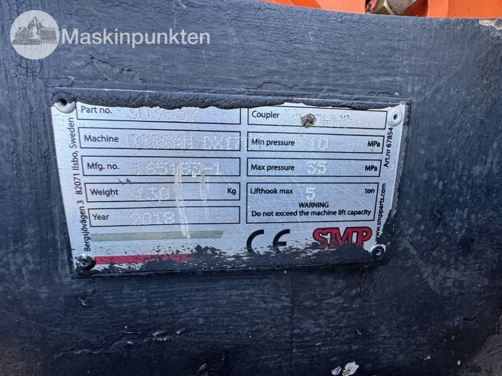 מחפר גלגלים Doosan DX 170 W-5 + Tippvagn + Redskap: תמונה 40 מחפר גלגלים Doosan DX 170 W-5 + Tippvagn + Redskap: תמונה 40