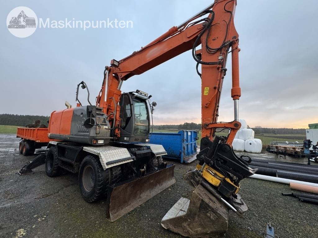 Hitachi ZX 140 W-3 Med vagn och redskap! - מחפר גלגלים: תמונה 4 Hitachi ZX 140 W-3 Med vagn och redskap! - מחפר גלגלים: תמונה 4