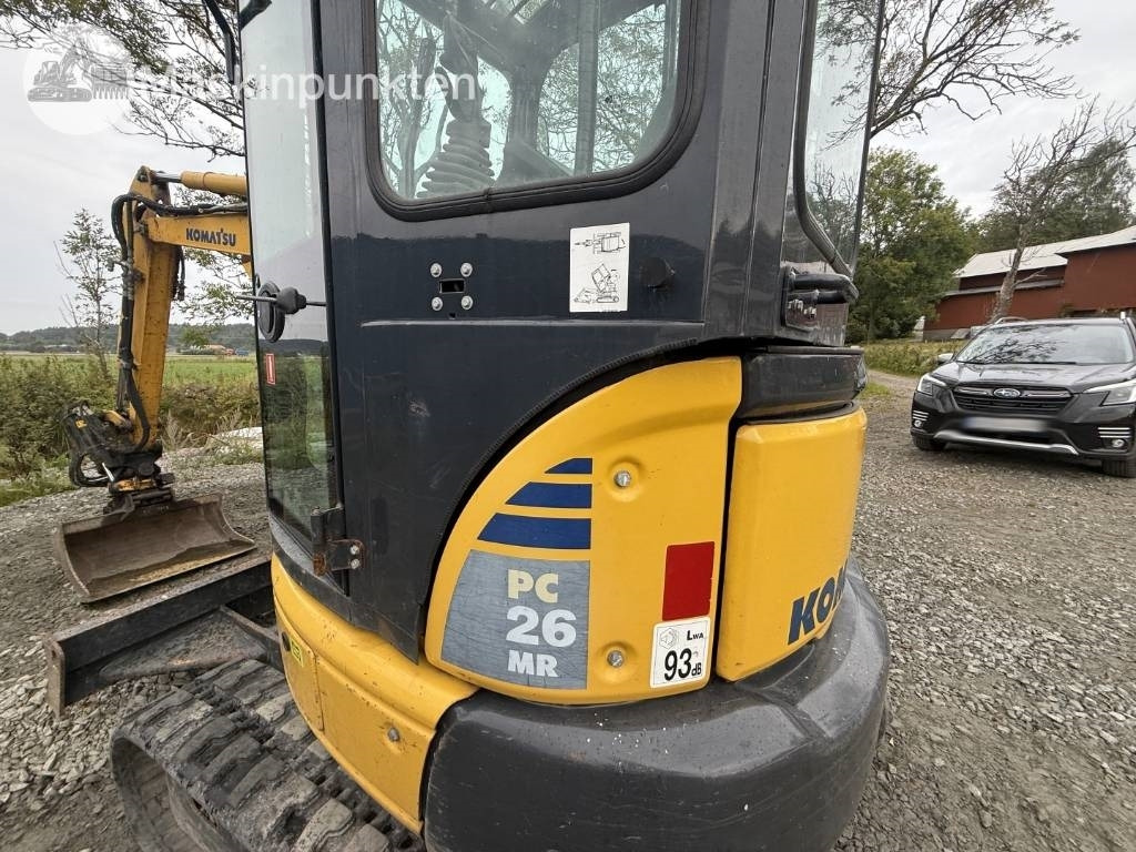 מיני מחפר Komatsu PC 26 MR: תמונה 26