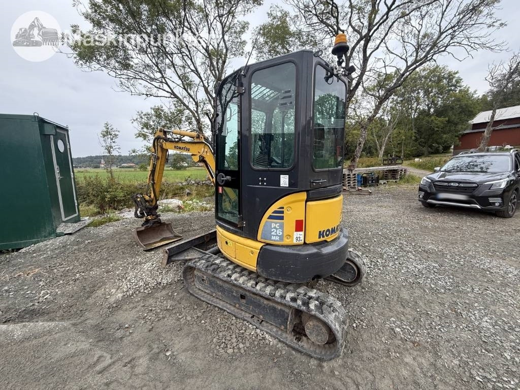 מיני מחפר Komatsu PC 26 MR: תמונה 7