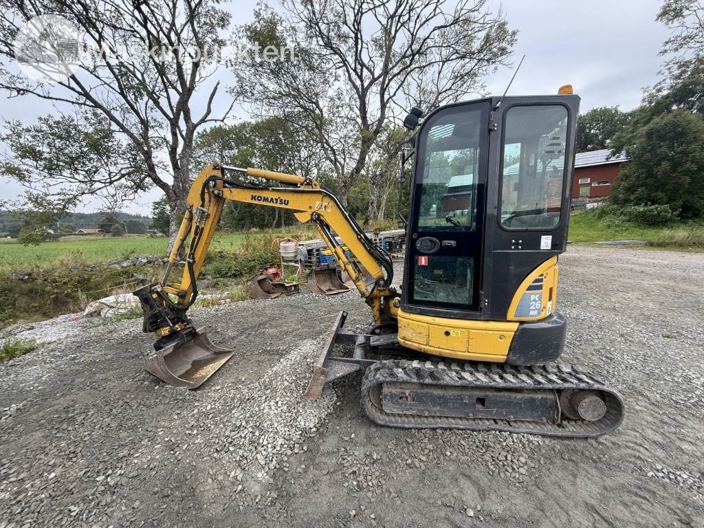 מיני מחפר Komatsu PC 26 MR: תמונה 8