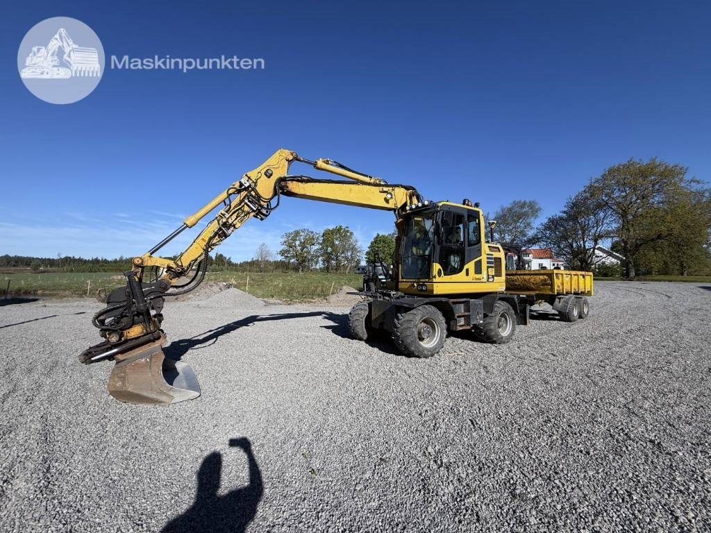 Komatsu PW 148-10 - מחפר גלגלים: תמונה 1 Komatsu PW 148-10 - מחפר גלגלים: תמונה 1