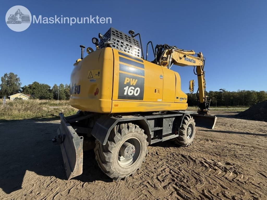 Komatsu PW 160 - מחפר גלגלים: תמונה 5 Komatsu PW 160 - מחפר גלגלים: תמונה 5