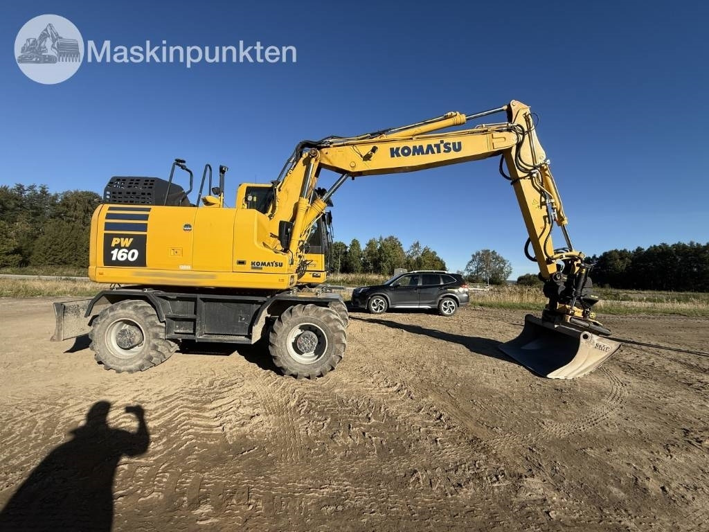 Komatsu PW 160 - מחפר גלגלים: תמונה 4 Komatsu PW 160 - מחפר גלגלים: תמונה 4