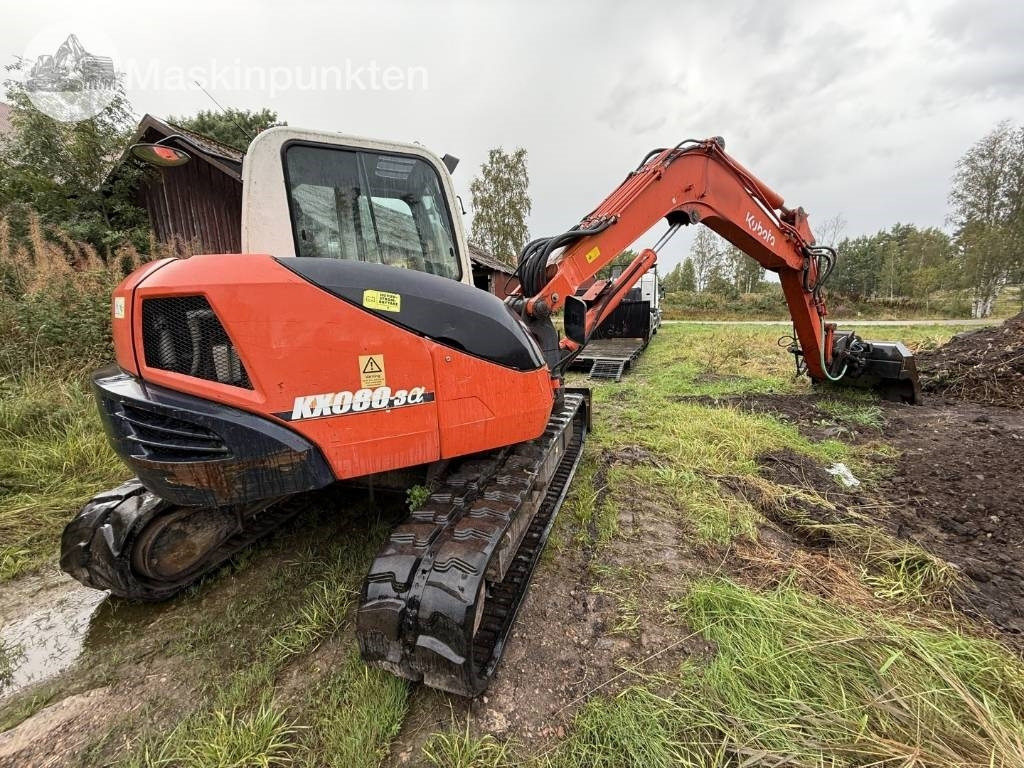 Kubota KX 080-3 A - מיני מחפר: תמונה 4 Kubota KX 080-3 A - מיני מחפר: תמונה 4