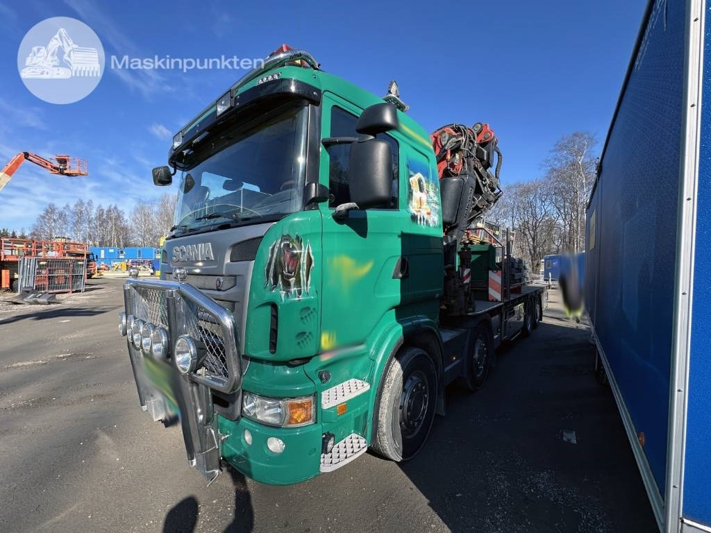 Scania R 440 LB - משאית מנוף: תמונה 2 Scania R 440 LB - משאית מנוף: תמונה 2