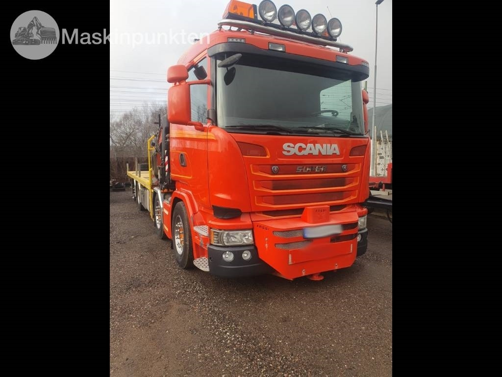 Scania R 450 bodbil - משאית מנוף: תמונה 4 Scania R 450 bodbil - משאית מנוף: תמונה 4