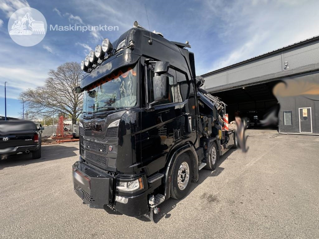 Scania R 500 - משאית מנוף: תמונה 1 Scania R 500 - משאית מנוף: תמונה 1