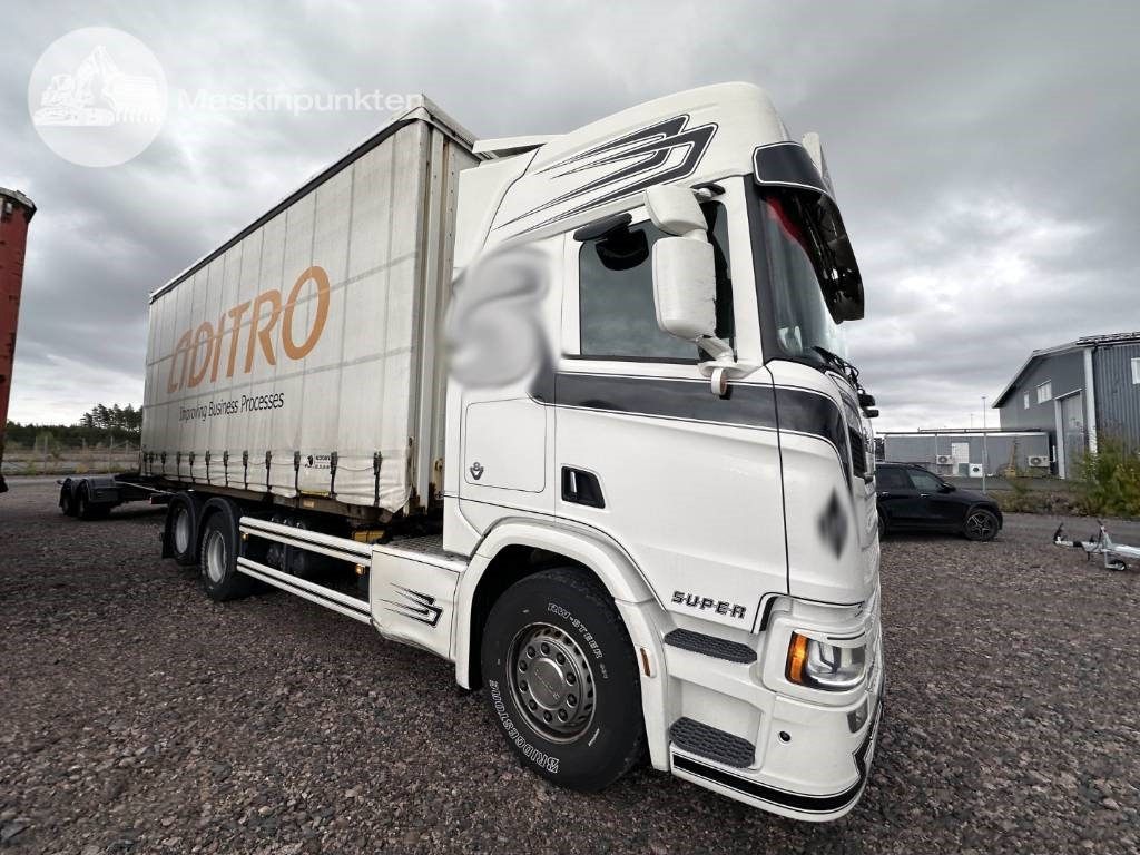 Scania R 580 - מוביל מכולות/ משאית החלפת גוף: תמונה 3 Scania R 580 - מוביל מכולות/ משאית החלפת גוף: תמונה 3