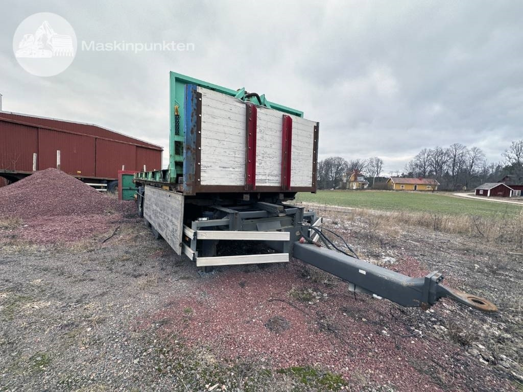 Tridem container kärra - קרון נגרר מוביל מכולות/ החלפת גוף: תמונה 2 Tridem container kärra - קרון נגרר מוביל מכולות/ החלפת גוף: תמונה 2