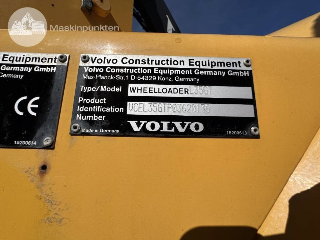 מעמיס גלגלים Volvo L 35 G: תמונה 9