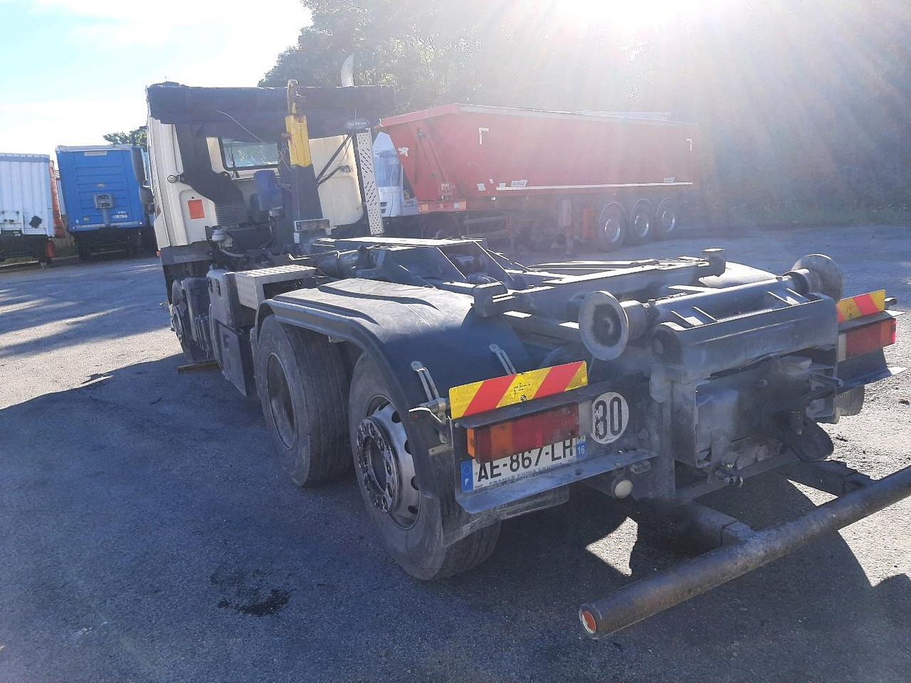 משאית הרמת וו DAF CF85 FAR 85.410 POLYBENNE 6X2: תמונה 7