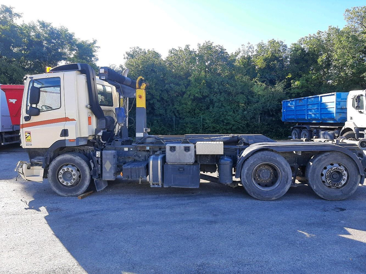 משאית הרמת וו DAF CF85 FAR 85.410 POLYBENNE 6X2: תמונה 8
