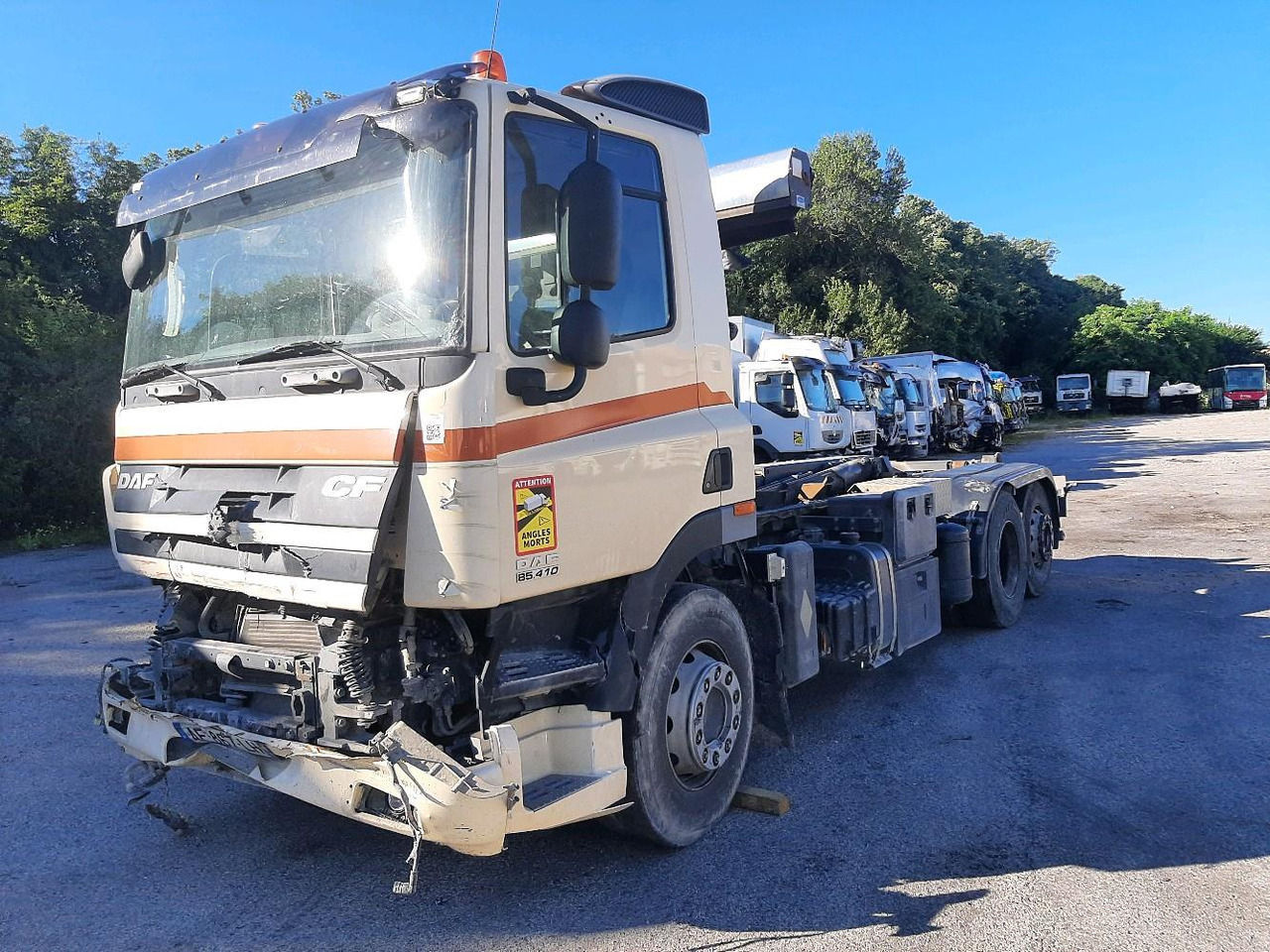 משאית הרמת וו DAF CF85 FAR 85.410 POLYBENNE 6X2: תמונה 9