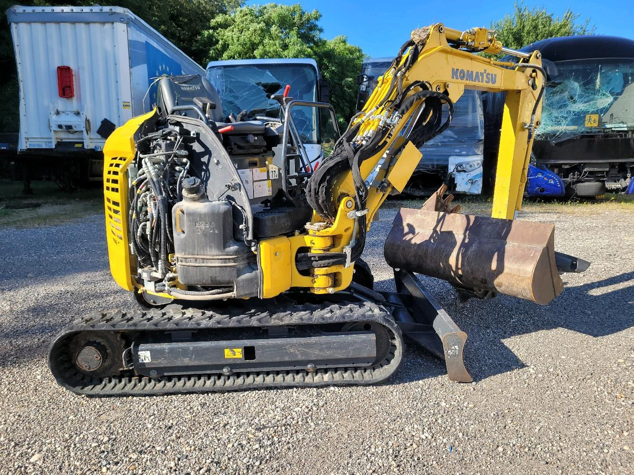 KOMATSU MINI PELLE FC 24 MR-5 - מיני מחפר: תמונה 3 KOMATSU MINI PELLE FC 24 MR-5 - מיני מחפר: תמונה 3
