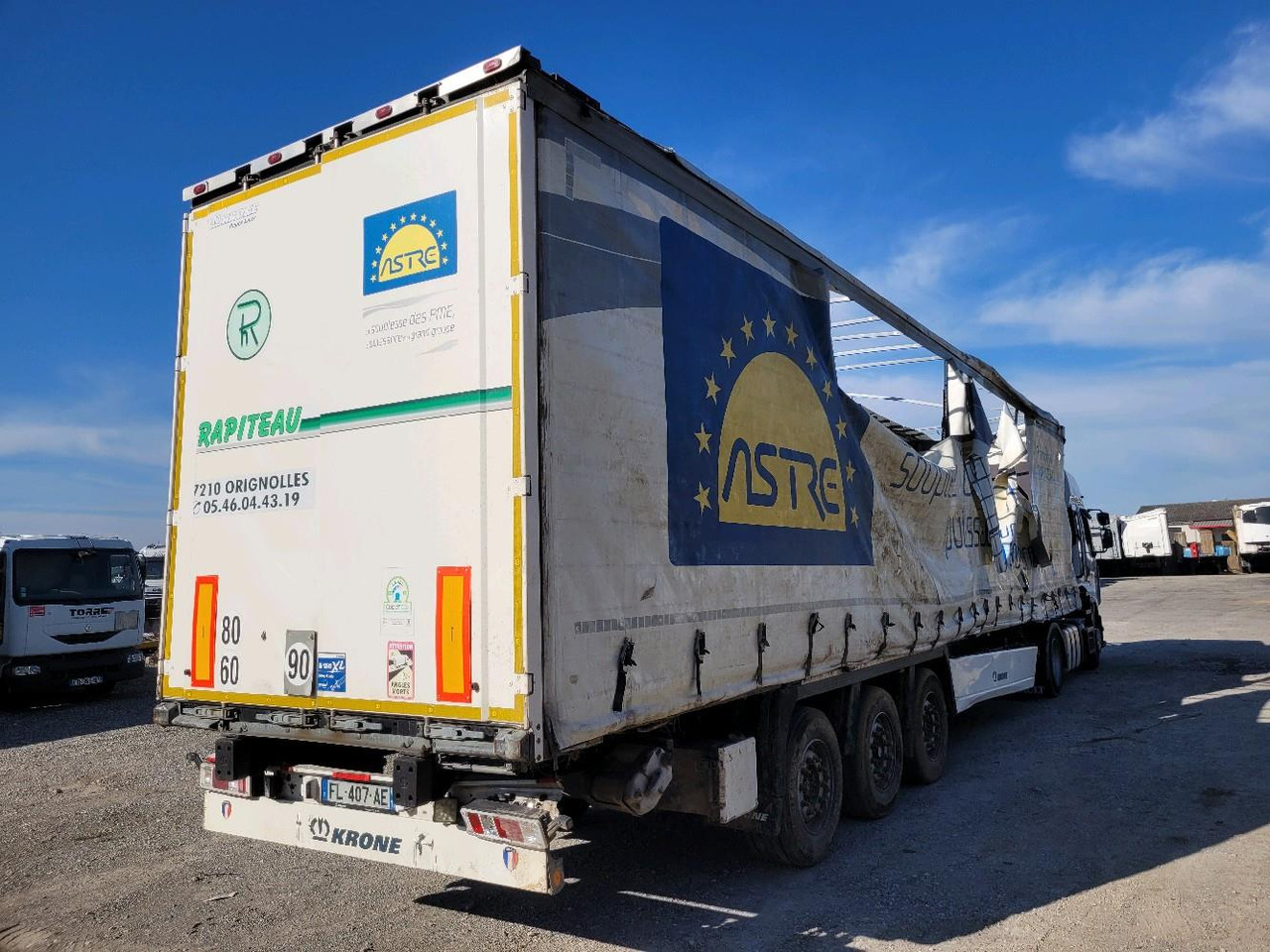 KRONE SD - סמיטריילר עם וילונות צד: תמונה 4 KRONE SD - סמיטריילר עם וילונות צד: תמונה 4
