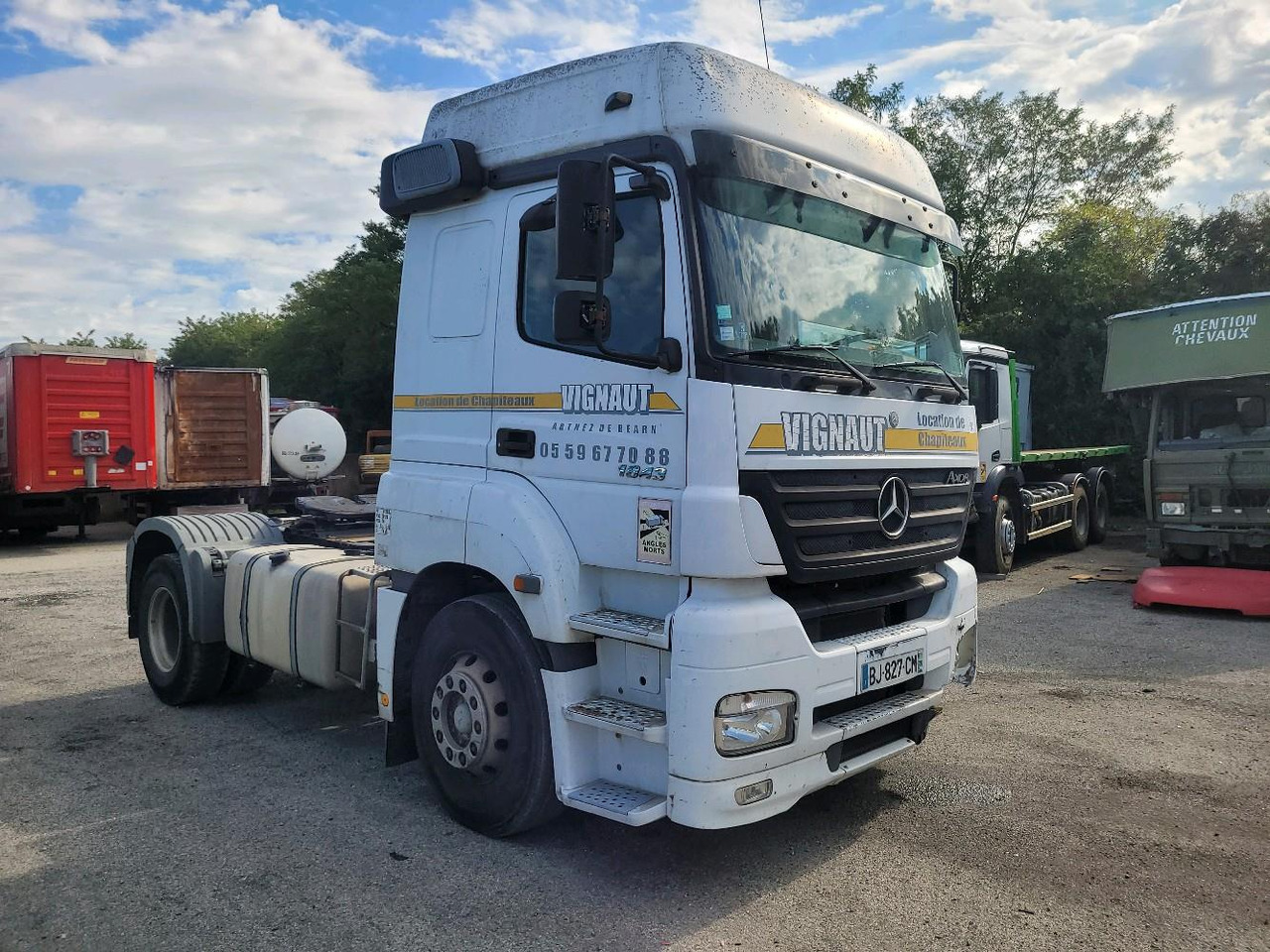 MERCEDES AXOR 1843 - יחידת טרקטור: תמונה 1 MERCEDES AXOR 1843 - יחידת טרקטור: תמונה 1