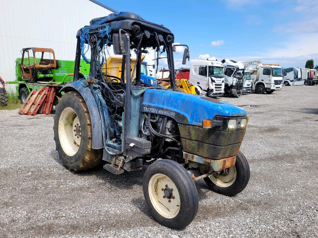 NEW HOLLAND TN75N - טרקטור חקלאי: תמונה 1 NEW HOLLAND TN75N - טרקטור חקלאי: תמונה 1
