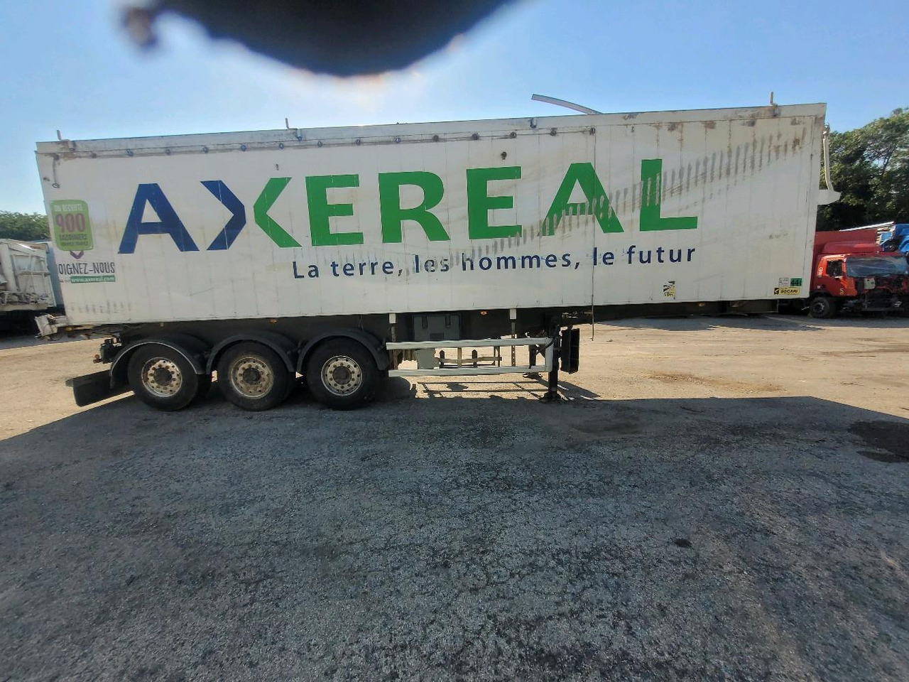 SAMRO ST3310 3 ESSIEUX - סמיטריילר עם מזהיר: תמונה 3 SAMRO ST3310 3 ESSIEUX - סמיטריילר עם מזהיר: תמונה 3