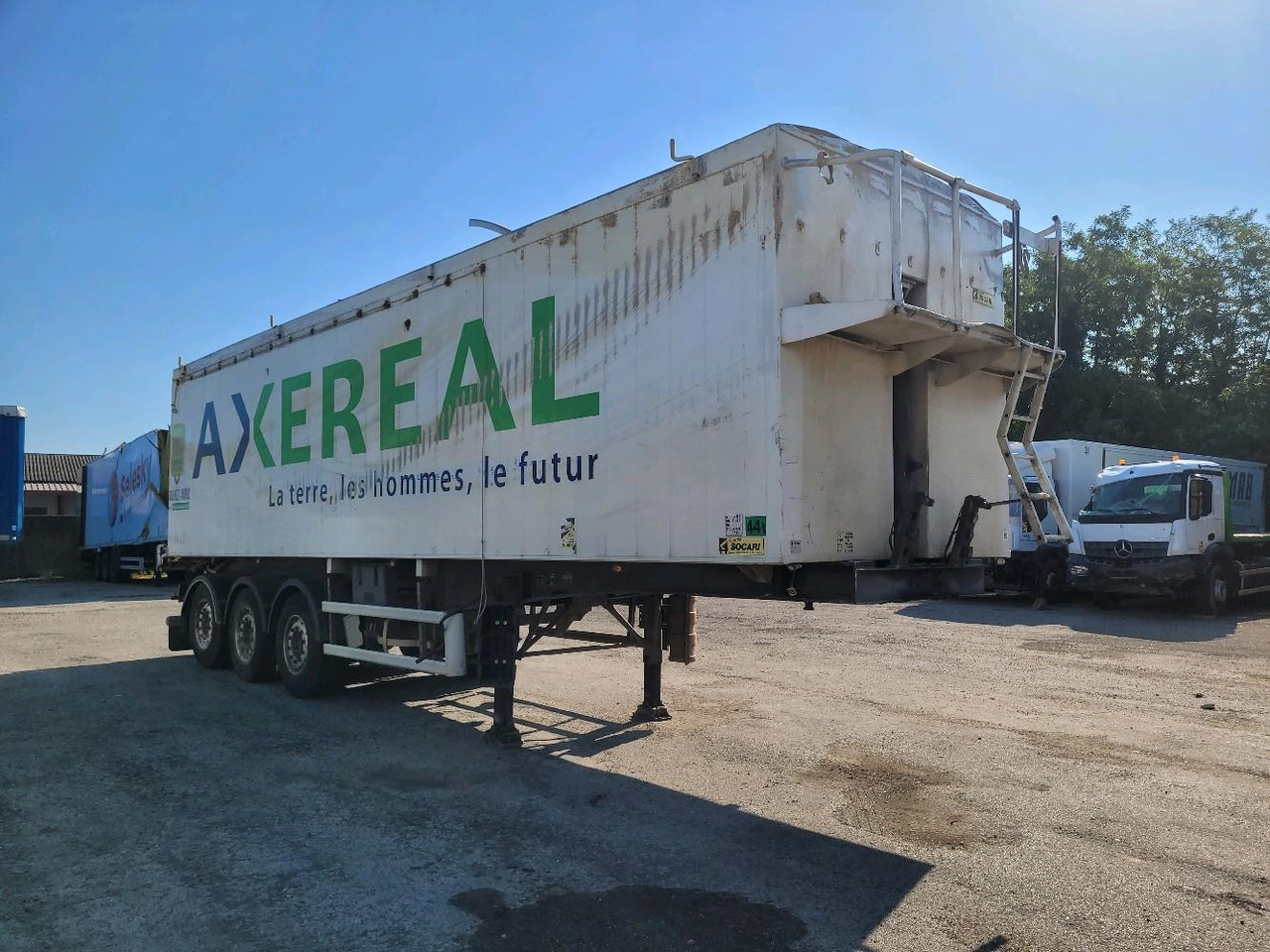 SAMRO ST3310 3 ESSIEUX - סמיטריילר עם מזהיר: תמונה 2 SAMRO ST3310 3 ESSIEUX - סמיטריילר עם מזהיר: תמונה 2