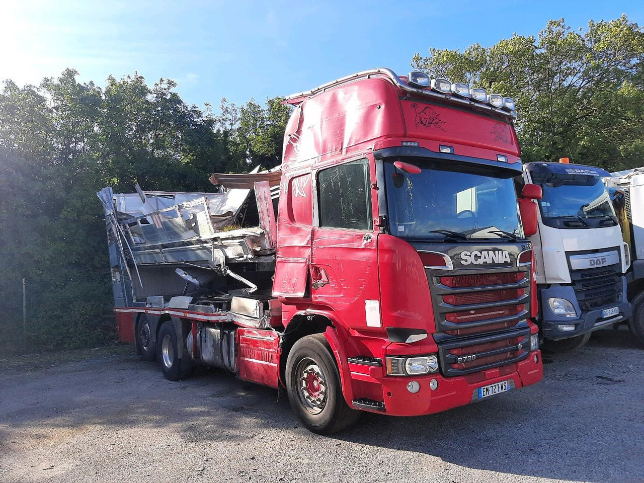 SCANIA R730 PORTEUR BETALLIERE - משאית להובלת בעלי חיים: תמונה 1 SCANIA R730 PORTEUR BETALLIERE - משאית להובלת בעלי חיים: תמונה 1