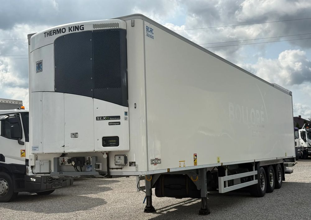 Chereau THERMO KING SLXe DIESEL/ELEKTRYK OSIE SAF - סמיטריילר עם קירור: תמונה 1 Chereau THERMO KING SLXe DIESEL/ELEKTRYK OSIE SAF - סמיטריילר עם קירור: תמונה 1