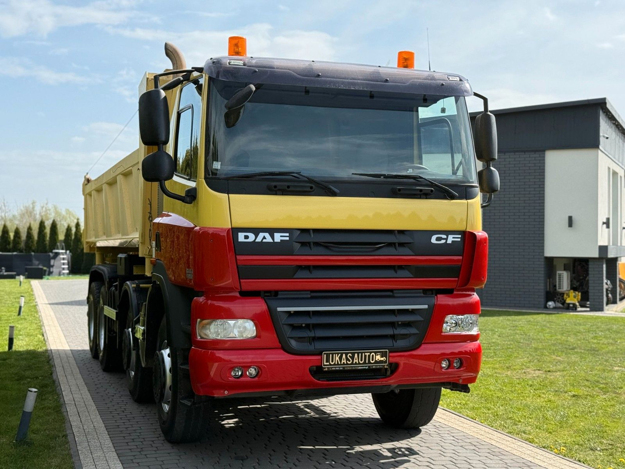 DAF CF 85.410 TIPPER HYDROBOARD - מזהיר: תמונה 2 DAF CF 85.410 TIPPER HYDROBOARD - מזהיר: תמונה 2