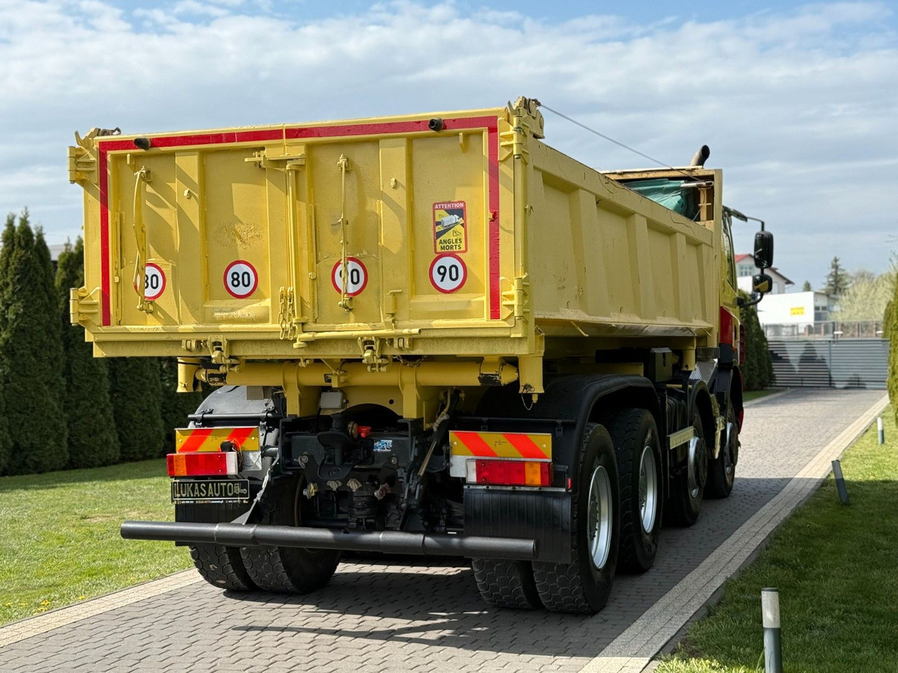 מזהיר DAF CF 85.410 TIPPER HYDROBOARD: תמונה 10