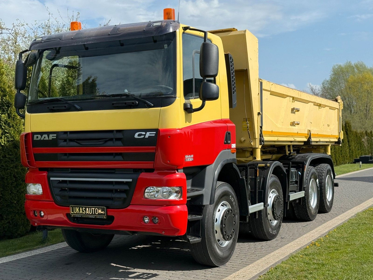 DAF CF 85.410 TIPPER HYDROBOARD - מזהיר: תמונה 4 DAF CF 85.410 TIPPER HYDROBOARD - מזהיר: תמונה 4