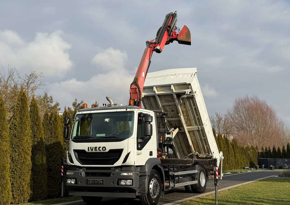 Iveco STRALIS 330 / 4x2 / FASSI F135 / WYWROTKA - מזהיר: תמונה 1 Iveco STRALIS 330 / 4x2 / FASSI F135 / WYWROTKA - מזהיר: תמונה 1
