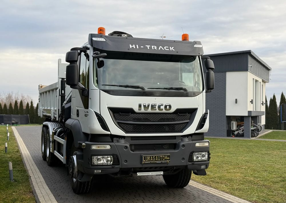 Iveco TRAKKER 450 6X4 PODWÓJNA HYDRO-BURTA HIAB 104 - מזהיר: תמונה 2 Iveco TRAKKER 450 6X4 PODWÓJNA HYDRO-BURTA HIAB 104 - מזהיר: תמונה 2