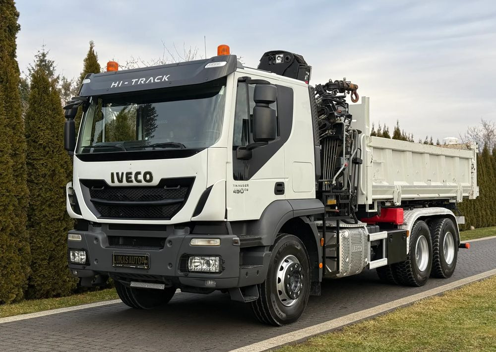 Iveco TRAKKER 450 6X4 PODWÓJNA HYDRO-BURTA HIAB 104 - מזהיר: תמונה 4 Iveco TRAKKER 450 6X4 PODWÓJNA HYDRO-BURTA HIAB 104 - מזהיר: תמונה 4