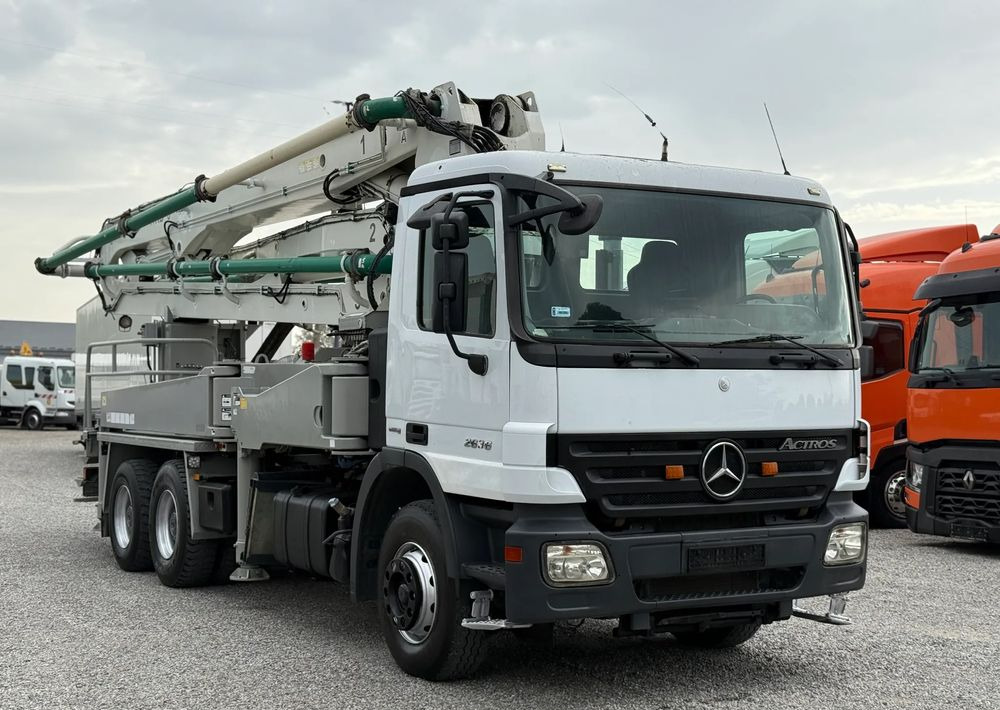 Mercedes-Benz ACTROS 2636 6X4 36 M WAITZINGER - משאית משאבת בטון: תמונה 3 Mercedes-Benz ACTROS 2636 6X4 36 M WAITZINGER - משאית משאבת בטון: תמונה 3