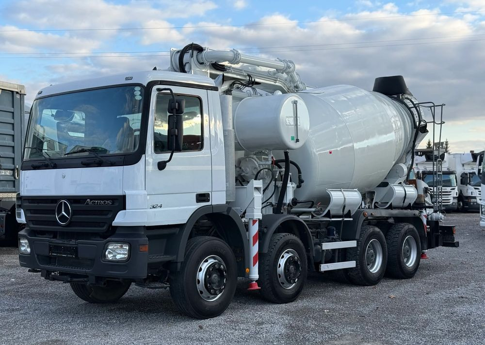Mercedes-Benz ACTROS 3241 8X4 CIFA24 7m3 - משאית משאבת מערבל: תמונה 1 Mercedes-Benz ACTROS 3241 8X4 CIFA24 7m3 - משאית משאבת מערבל: תמונה 1