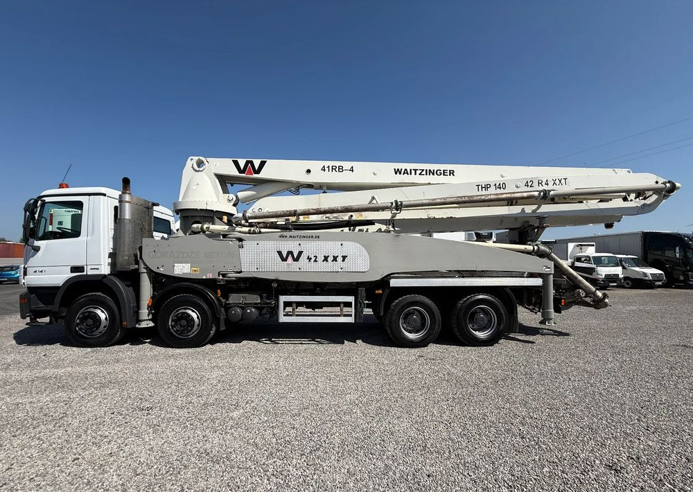 Mercedes-Benz ACTROS 4141 8X4 42 M GOTOWA DO PRACY - משאית משאבת בטון: תמונה 5 Mercedes-Benz ACTROS 4141 8X4 42 M GOTOWA DO PRACY - משאית משאבת בטון: תמונה 5