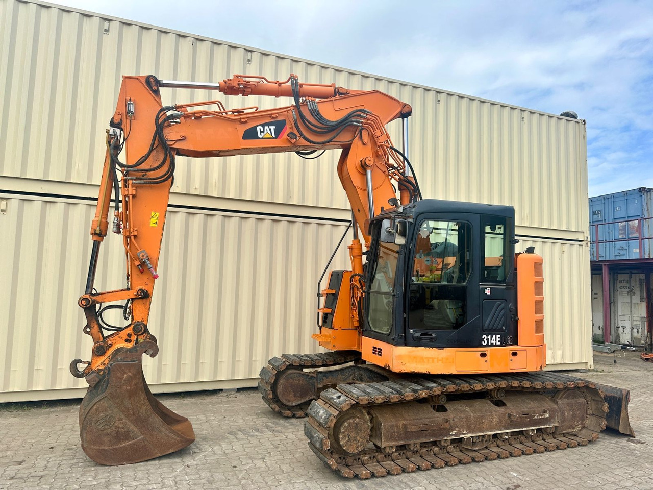 CAT 314ELCR / Schild / Gummipads / VAH / 1. Hand - מחפר סורק: תמונה 2 CAT 314ELCR / Schild / Gummipads / VAH / 1. Hand - מחפר סורק: תמונה 2