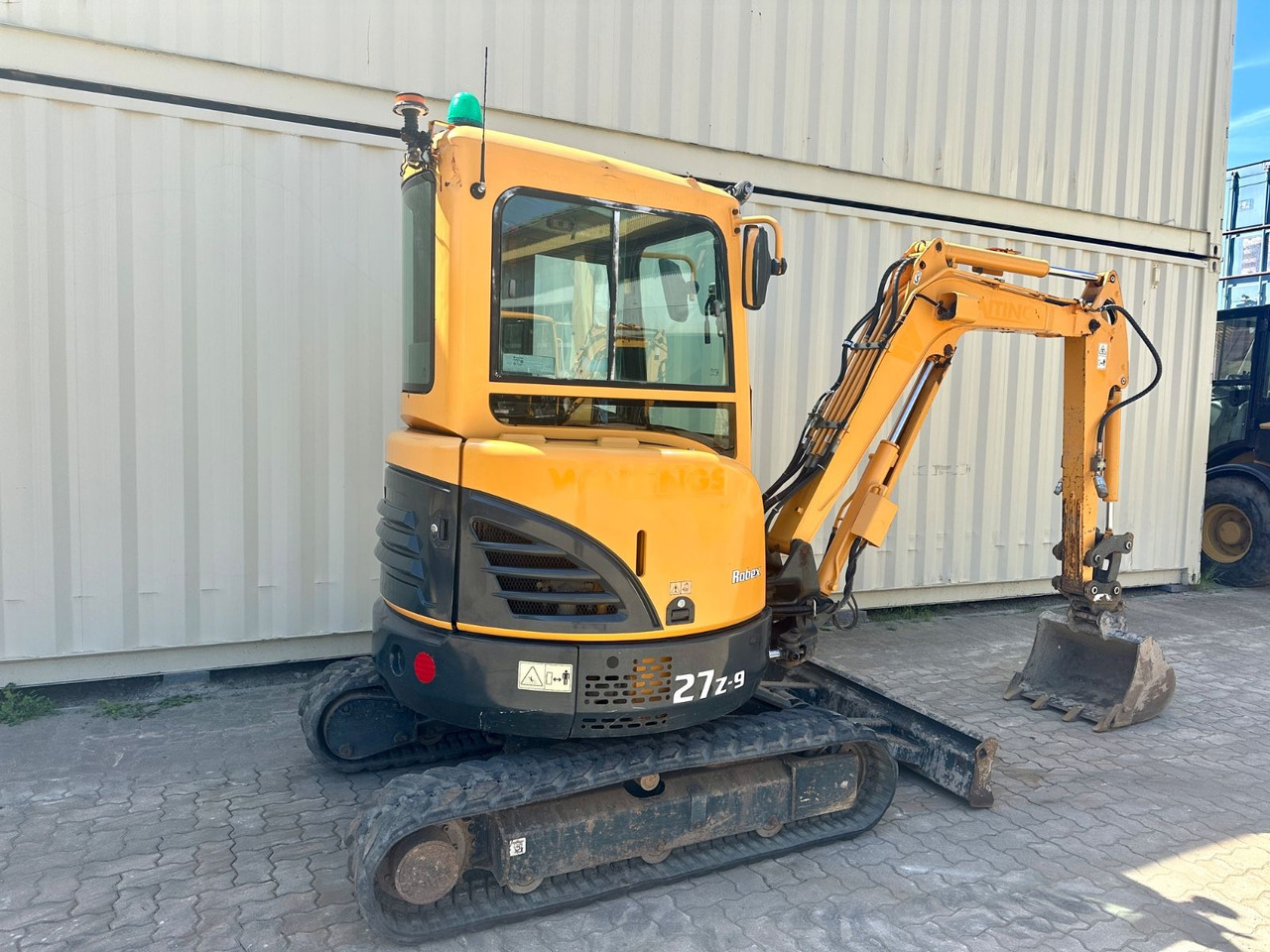 Hyundai Robex27Z-9 / 2016 BJ / 2.700 H - מיני מחפר: תמונה 4 Hyundai Robex27Z-9 / 2016 BJ / 2.700 H - מיני מחפר: תמונה 4