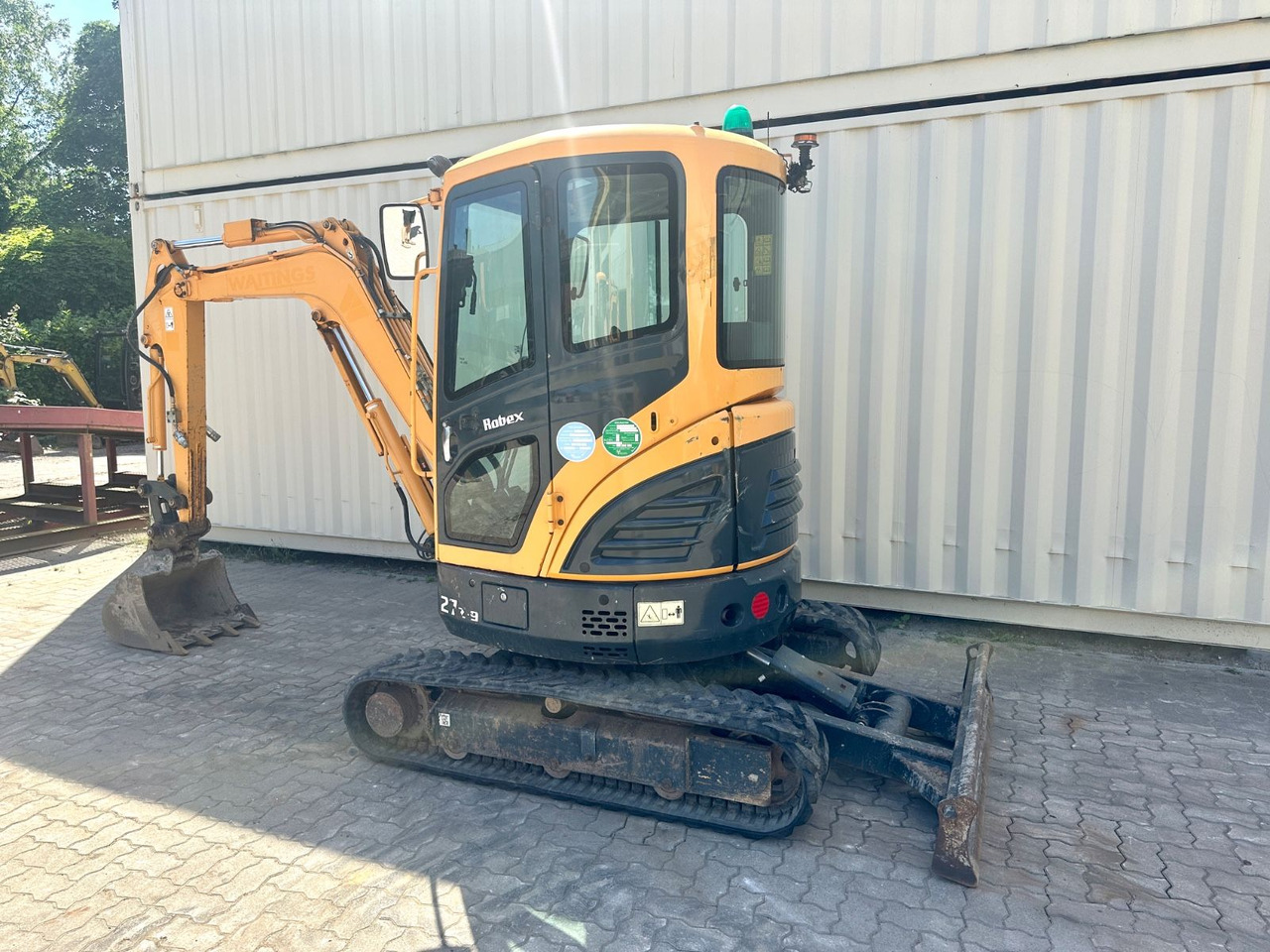 Hyundai Robex27Z-9 / 2016 BJ / 2.700 H - מיני מחפר: תמונה 3 Hyundai Robex27Z-9 / 2016 BJ / 2.700 H - מיני מחפר: תמונה 3