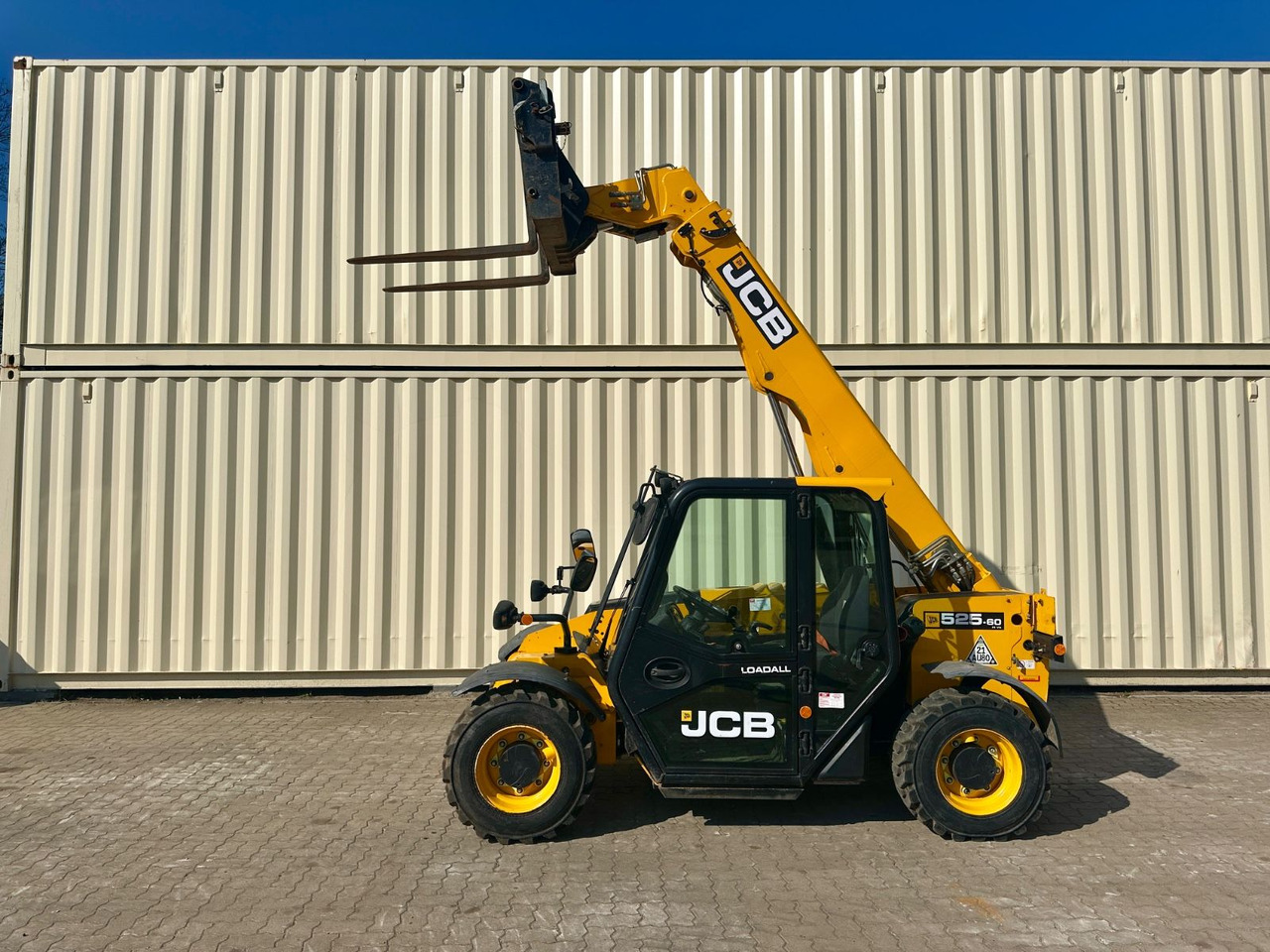 JCB 525-60 / 2018 BJ/ 1.480 H /6 Meter / 2.5 Tonnen - מפעיל טלסקופי: תמונה 3 JCB 525-60 / 2018 BJ/ 1.480 H /6 Meter / 2.5 Tonnen - מפעיל טלסקופי: תמונה 3