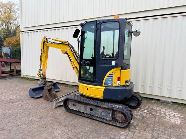 Komatsu PC26MR-3 / 2020 BJ / 2 x Löffel - מיני מחפר: תמונה 3 Komatsu PC26MR-3 / 2020 BJ / 2 x Löffel - מיני מחפר: תמונה 3