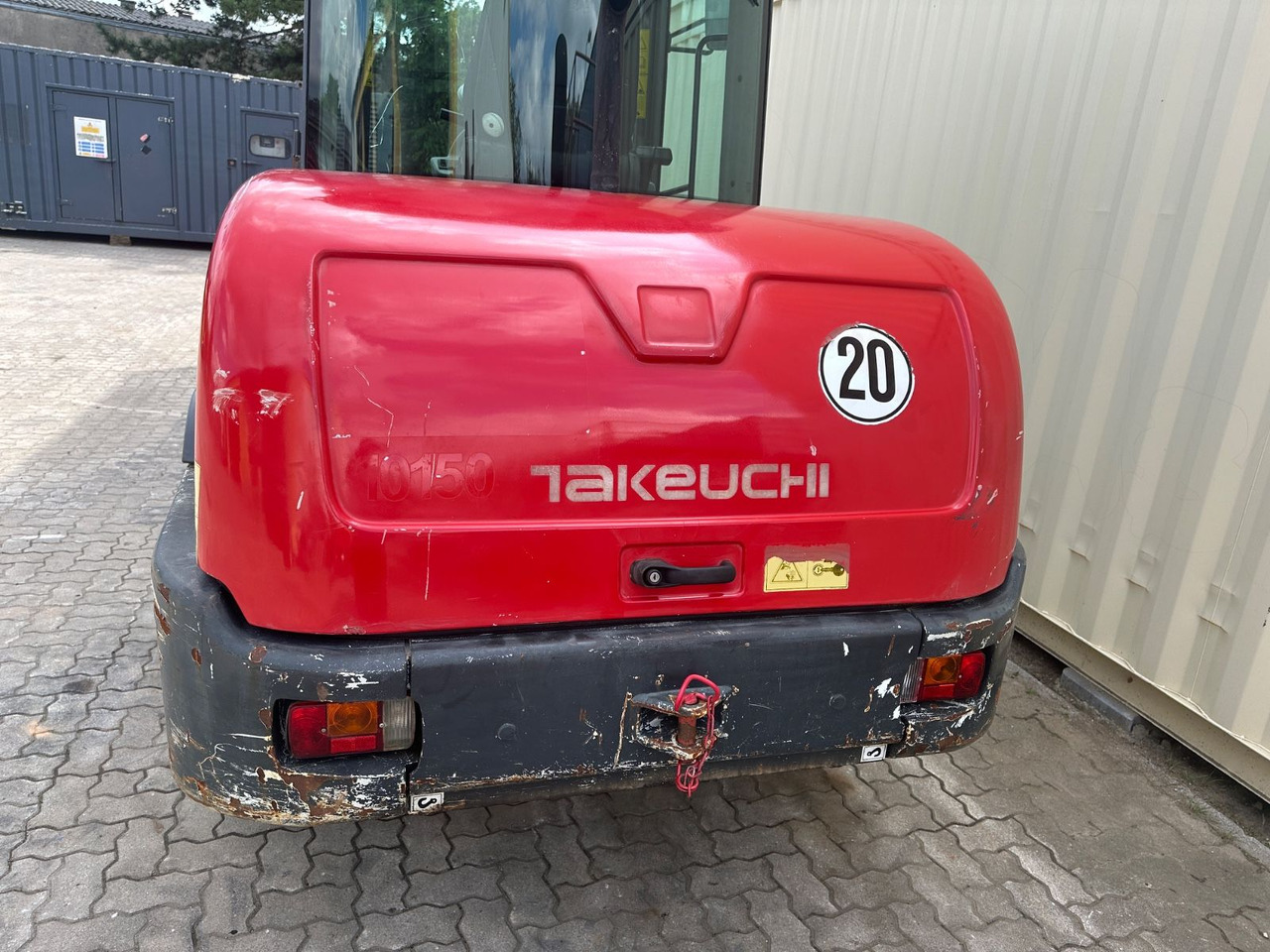 מעמיס גלגלים Terex TL80/2014 BJ/Schaufel + Gabel/ Deutsche Maschine: תמונה 9