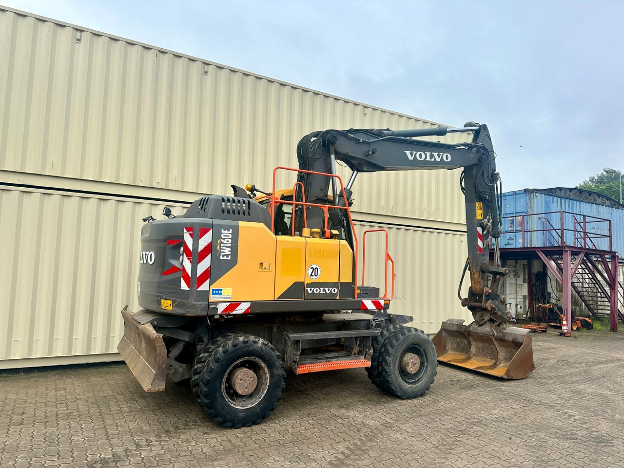 Volvo EW160E / 2016 BJ / Deutsche Maschine - מחפר גלגלים: תמונה 3 Volvo EW160E / 2016 BJ / Deutsche Maschine - מחפר גלגלים: תמונה 3