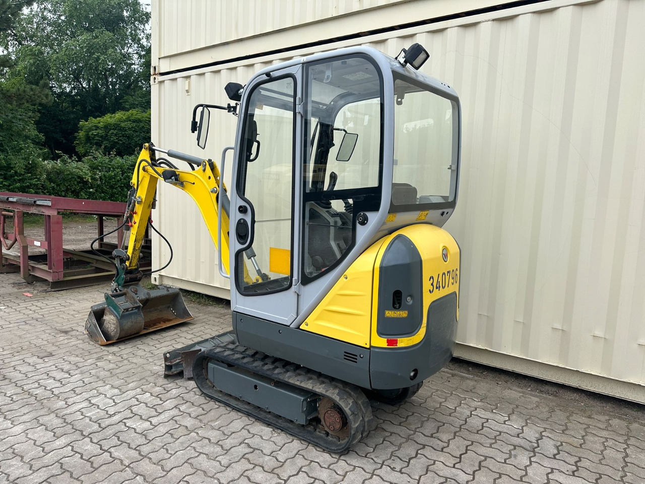 Wacker ET16 / 1.600 H / 2 x Löffel / MS01 / 1. Hand - מיני מחפר: תמונה 3 Wacker ET16 / 1.600 H / 2 x Löffel / MS01 / 1. Hand - מיני מחפר: תמונה 3