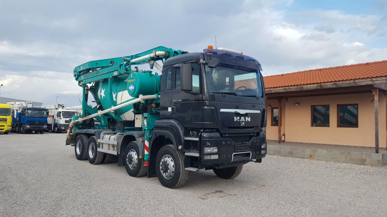 MAN TGS 41.480 - 8x6 mit CIFA MK-20 - משאית משאבת בטון: תמונה 1 MAN TGS 41.480 - 8x6 mit CIFA MK-20 - משאית משאבת בטון: תמונה 1