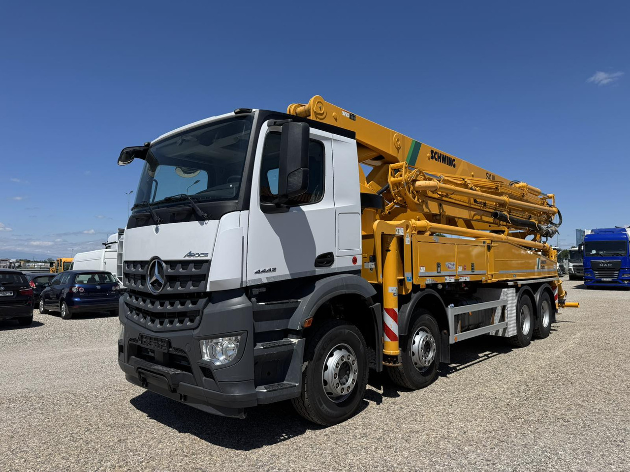 MERCEDES-BENZ AROCS 4442 SCHWING S43SX - משאית משאבת בטון: תמונה 3 MERCEDES-BENZ AROCS 4442 SCHWING S43SX - משאית משאבת בטון: תמונה 3