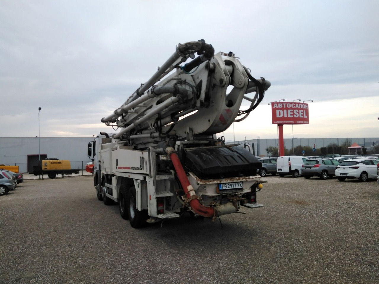 Mercedes-Benz ACTROS 4144 PUTZMEISTER M42 - משאית משאבת בטון: תמונה 5 Mercedes-Benz ACTROS 4144 PUTZMEISTER M42 - משאית משאבת בטון: תמונה 5